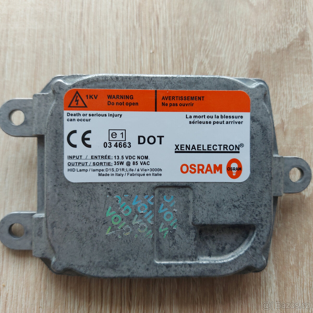 Řídící jednotka/startér xenonu OEM 35 XT5-D1/12V D1S / D1R