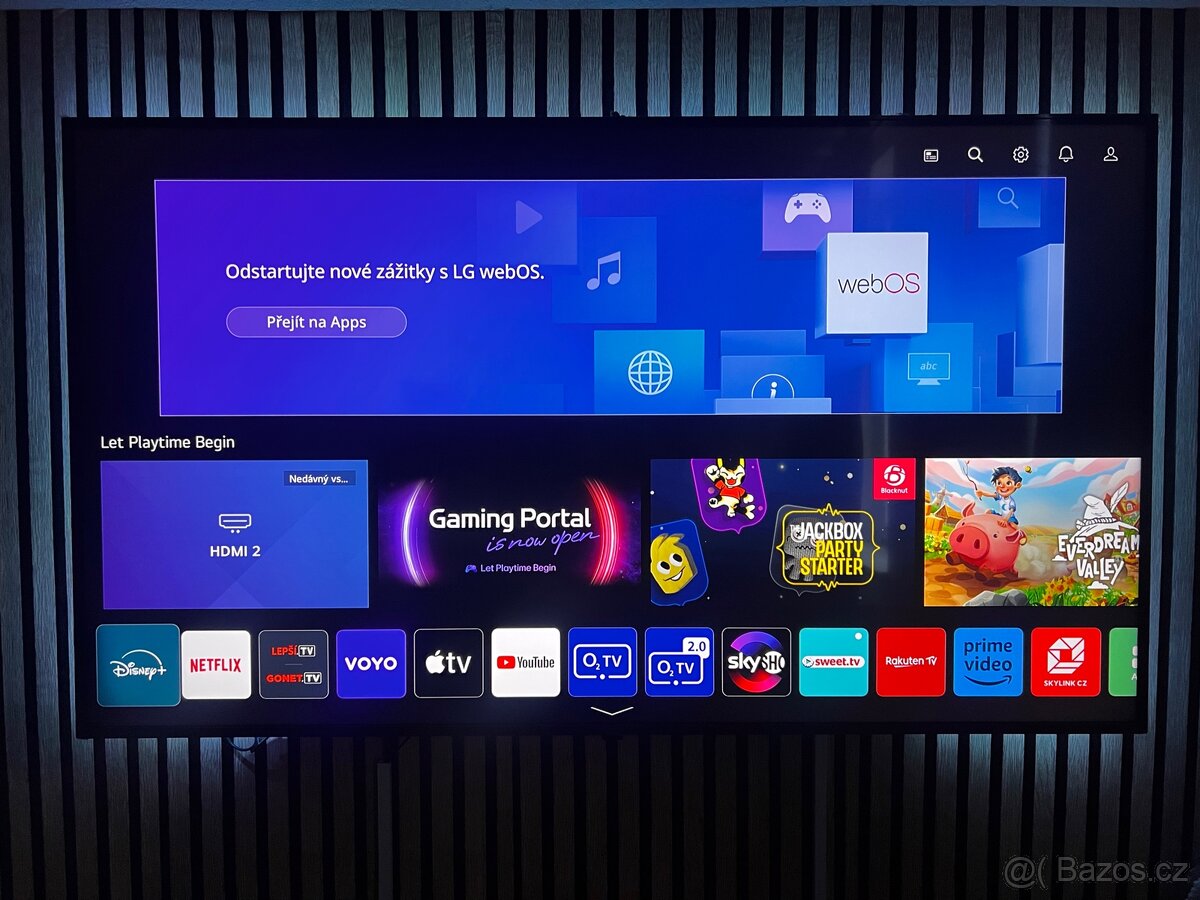 Televize LG smart TV 140cm
