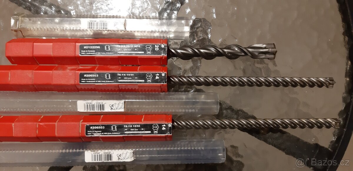 HILTI vrták SDS max