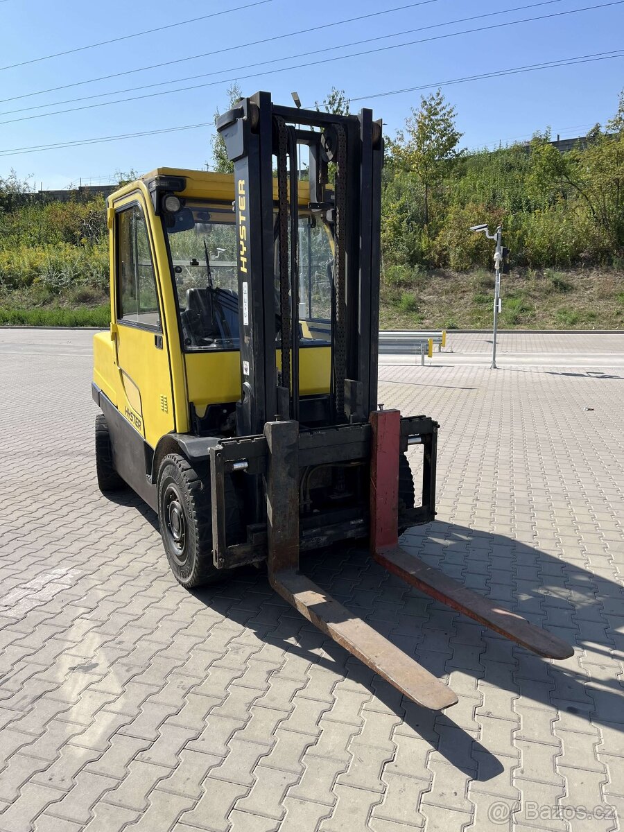 Vysokozdvižný vozík Hyster 5t, r.v. 2011, diesel