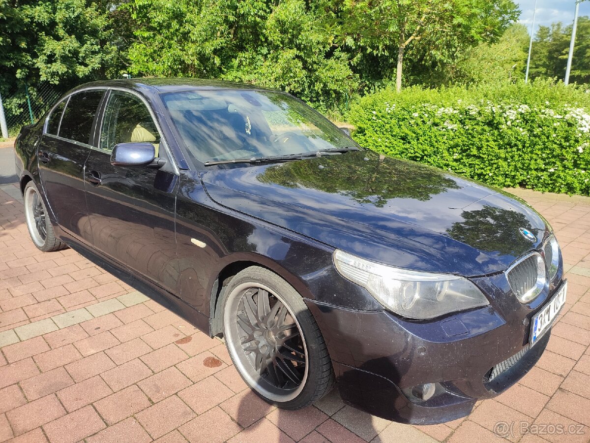 BMW E60 530D 170kw XDrive + Chip + Top Výbava