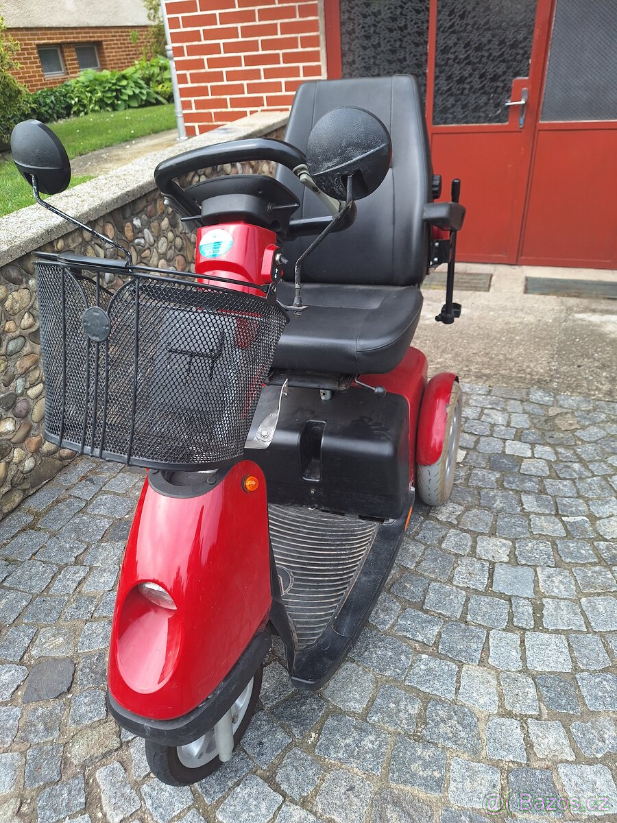 Elektrická tříkolka pro seniory