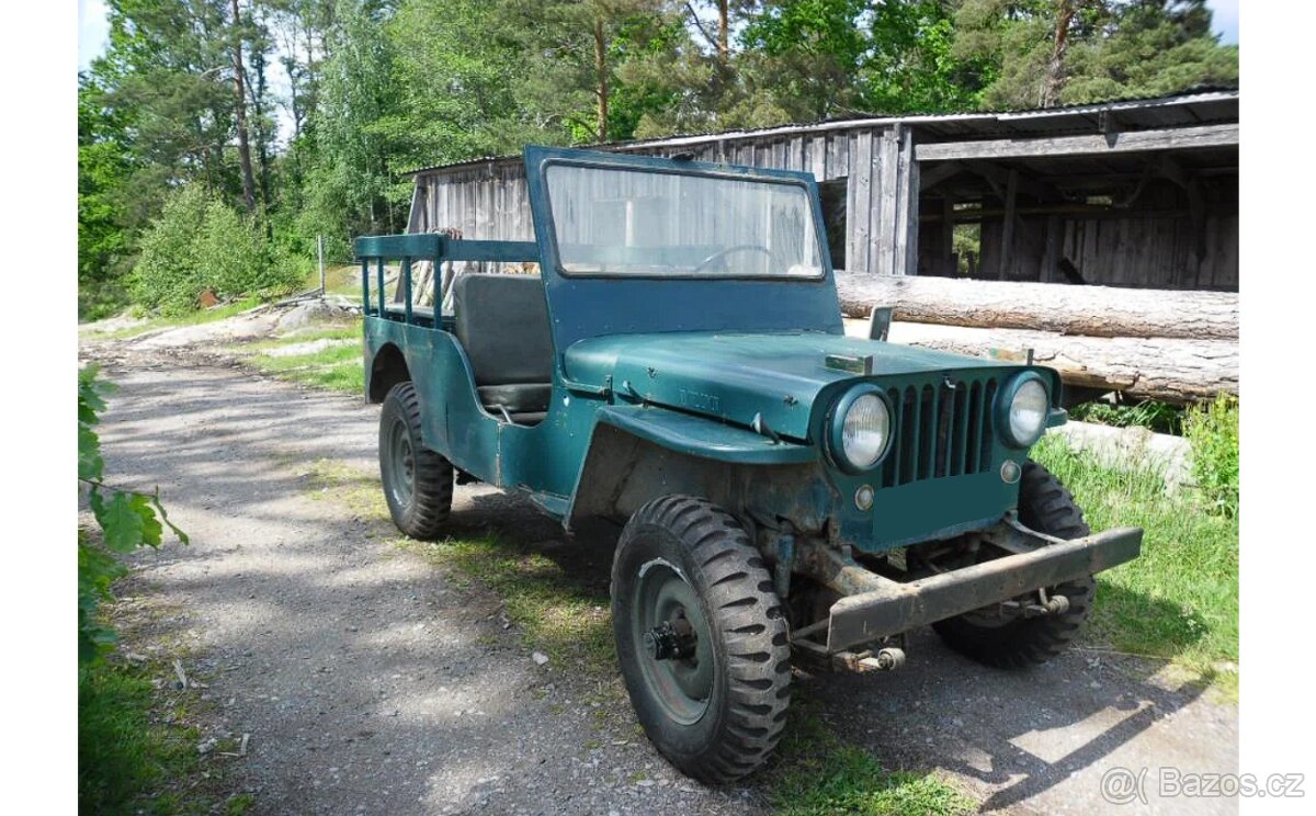 Jeep willys rv:1950 s TP