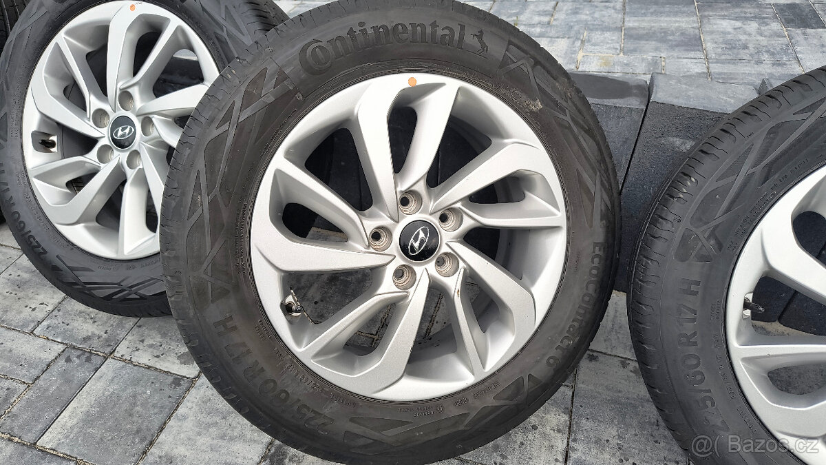 17 originál HYUNDAI TUCSON ☀️ Continental 225/60 R17 TMPS