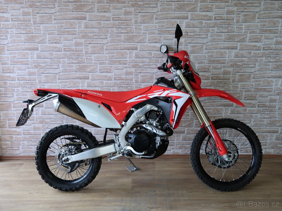 Honda CRF450L 1.majitelka, 6400km, nezničená