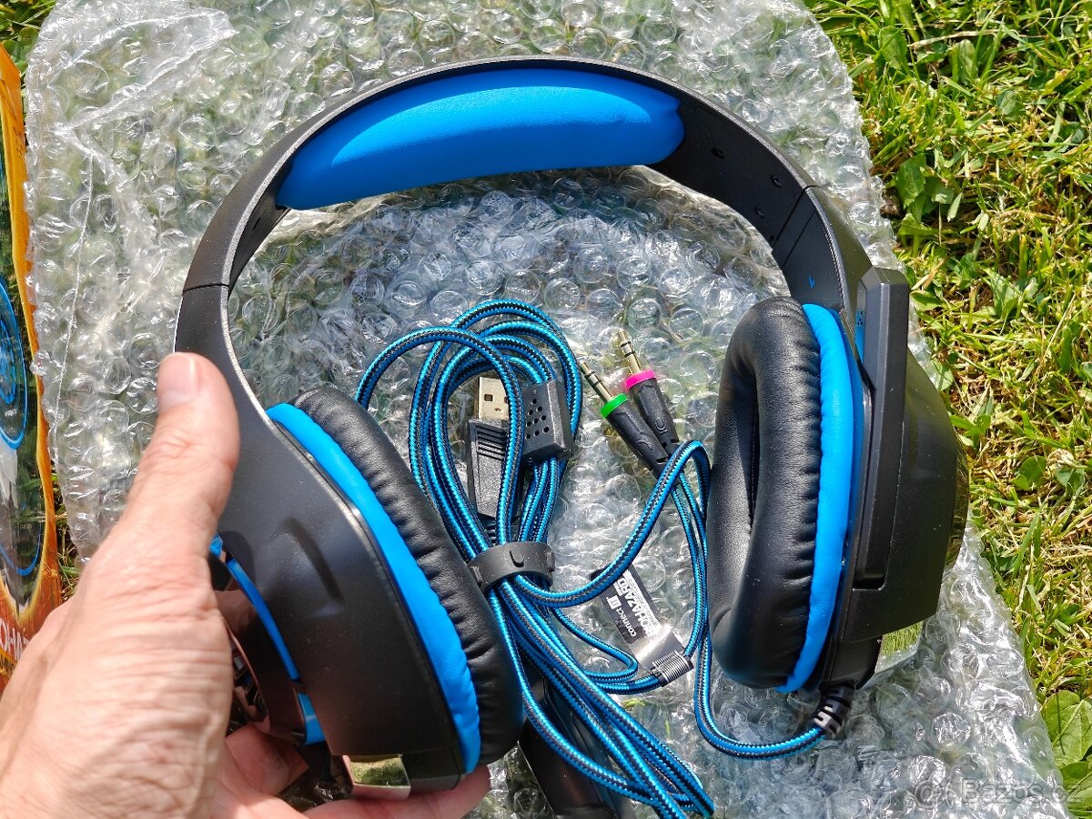 Sluchátka CONNECT IT CHP-4510-BL Gaming Headset BIOHAZARD