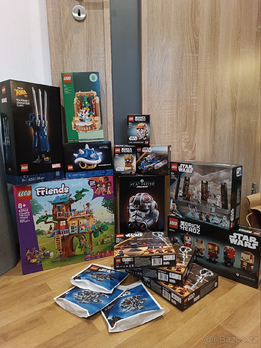 LEGO sety (Star Wars, MARVEL, Mario..)