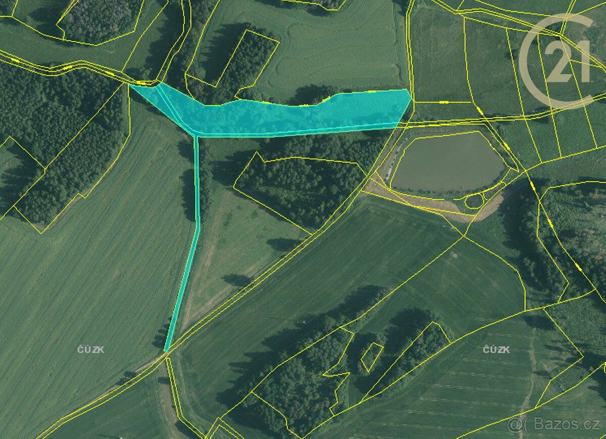 Bednáreček, zemědělské pozemky, 5 254,8 m2