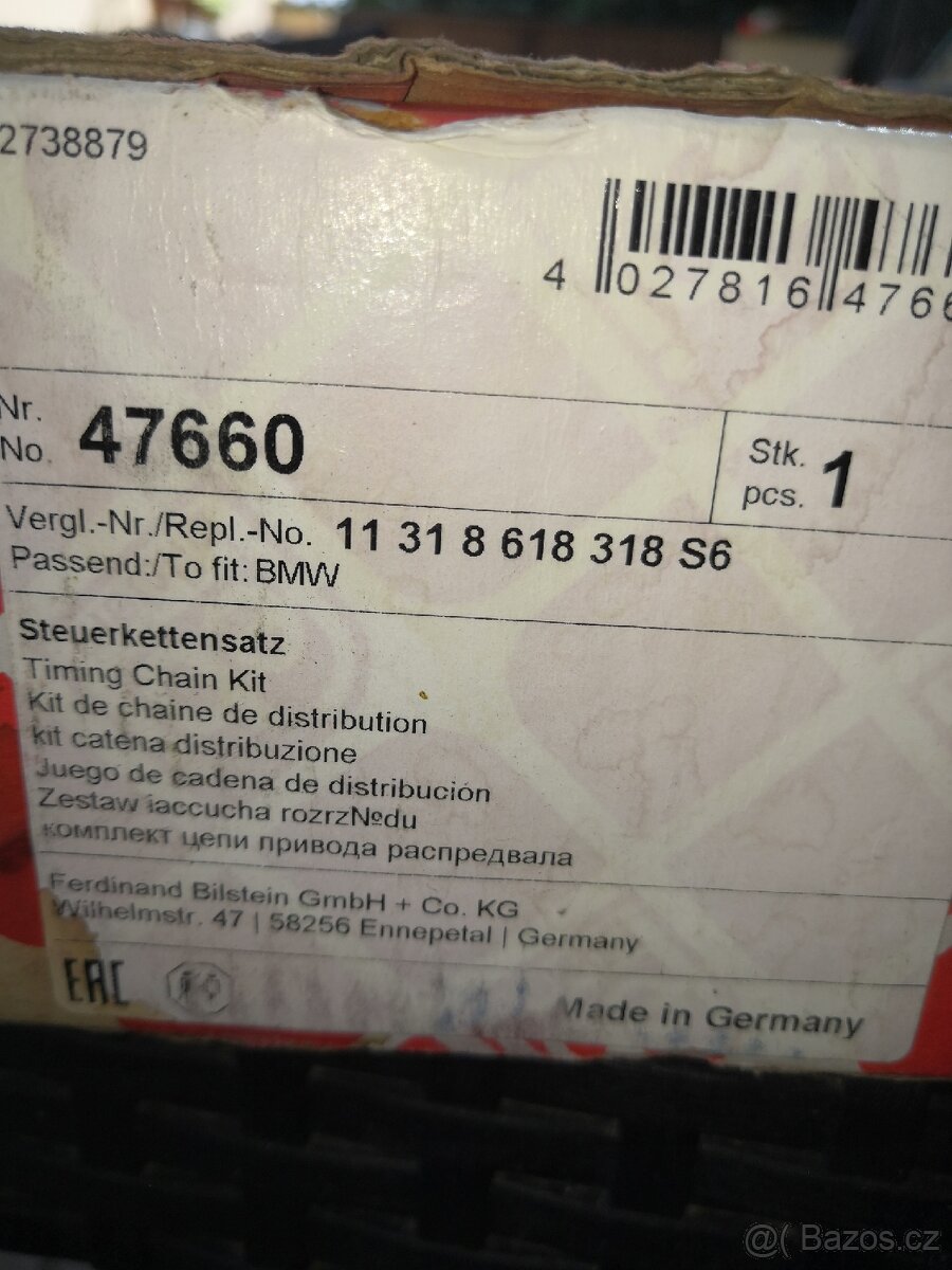 BMW Sada rozvodového řetězu FEBI BILSTEIN 47660