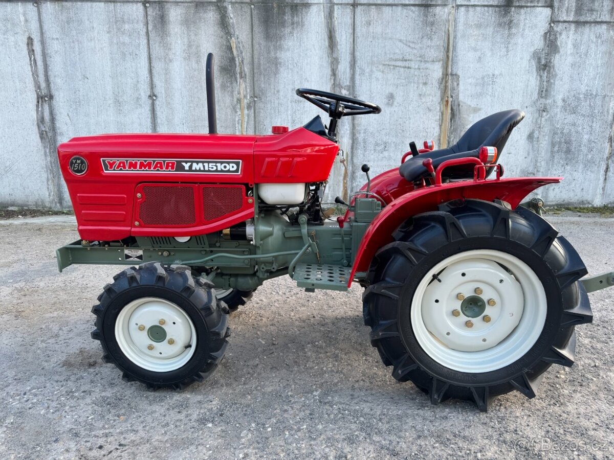 Malotraktor Yanmar YM1510D, profesionální repas