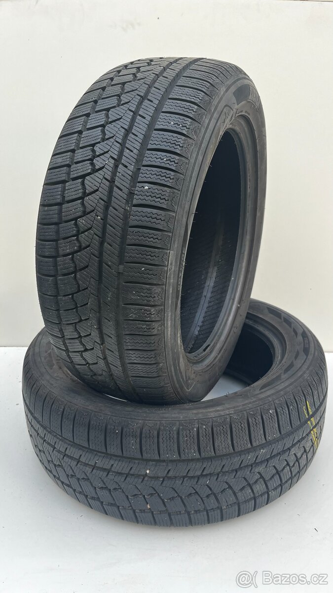 2x zimní pneu - 225/50 R17 98V - ZETEEX - 7mm