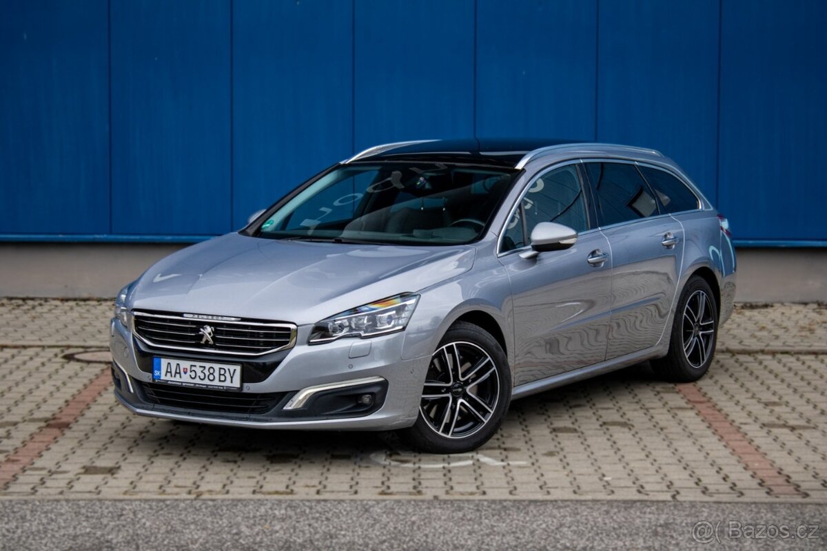 Peugeot 508 SW 2.0 BlueHDi 133kW /AJ NA SPLÁTKY / PROTIÚČET/