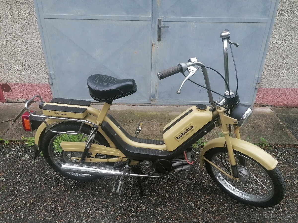 Babeta 210 originál stav dědictví