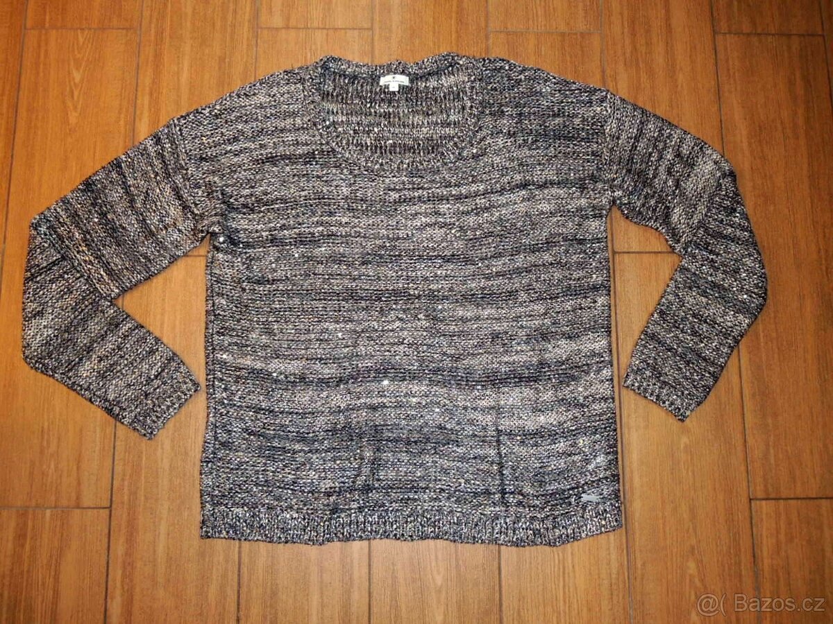Třpytivý svetr Tom Tailor vel. M