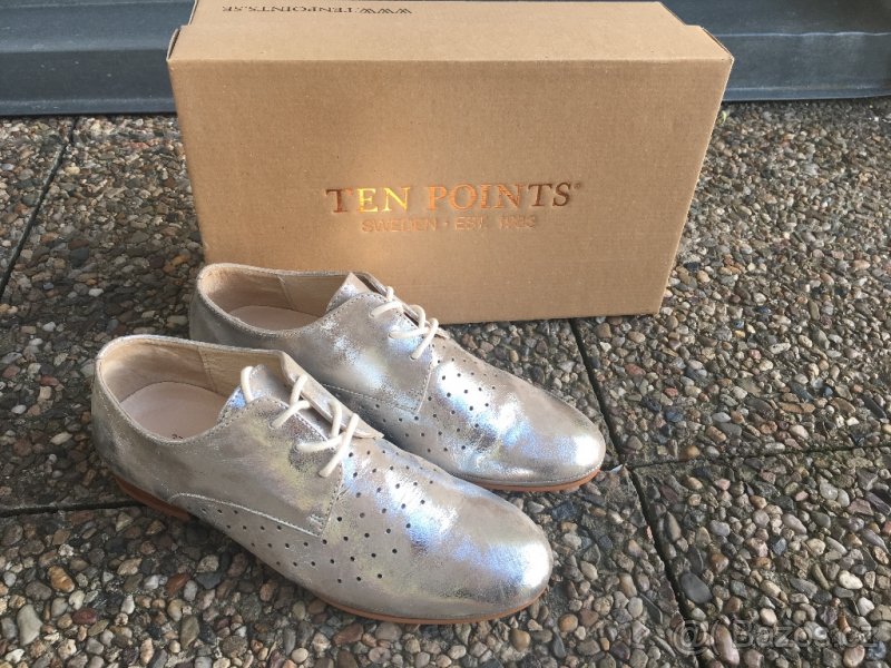 Nové kožené polobotky v. 37