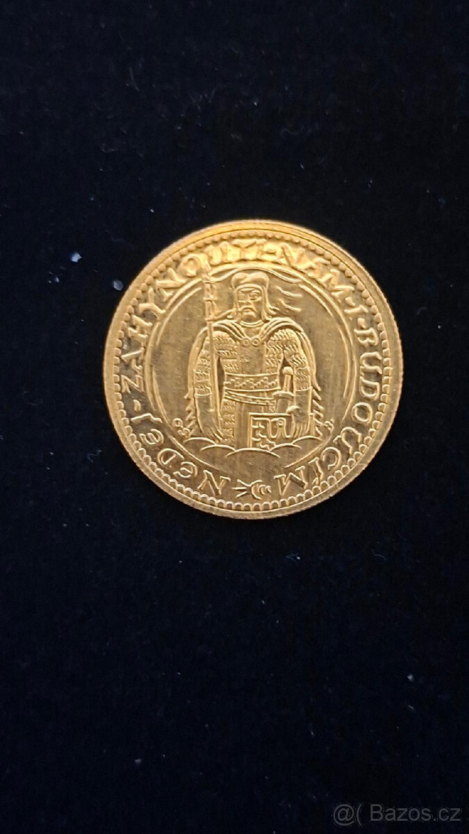 zlatý Svatováclavský 1 - dukát 1933