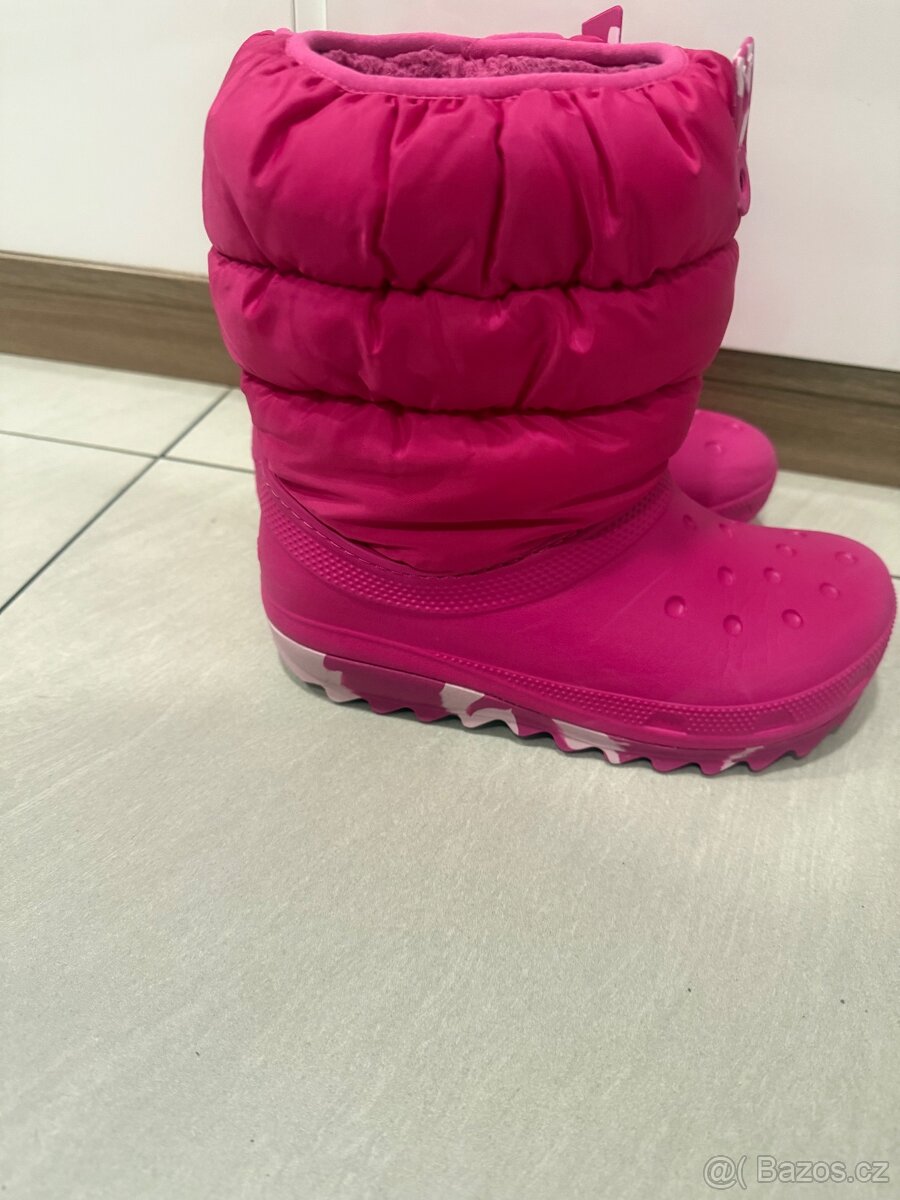 Zimní Crocs snehule