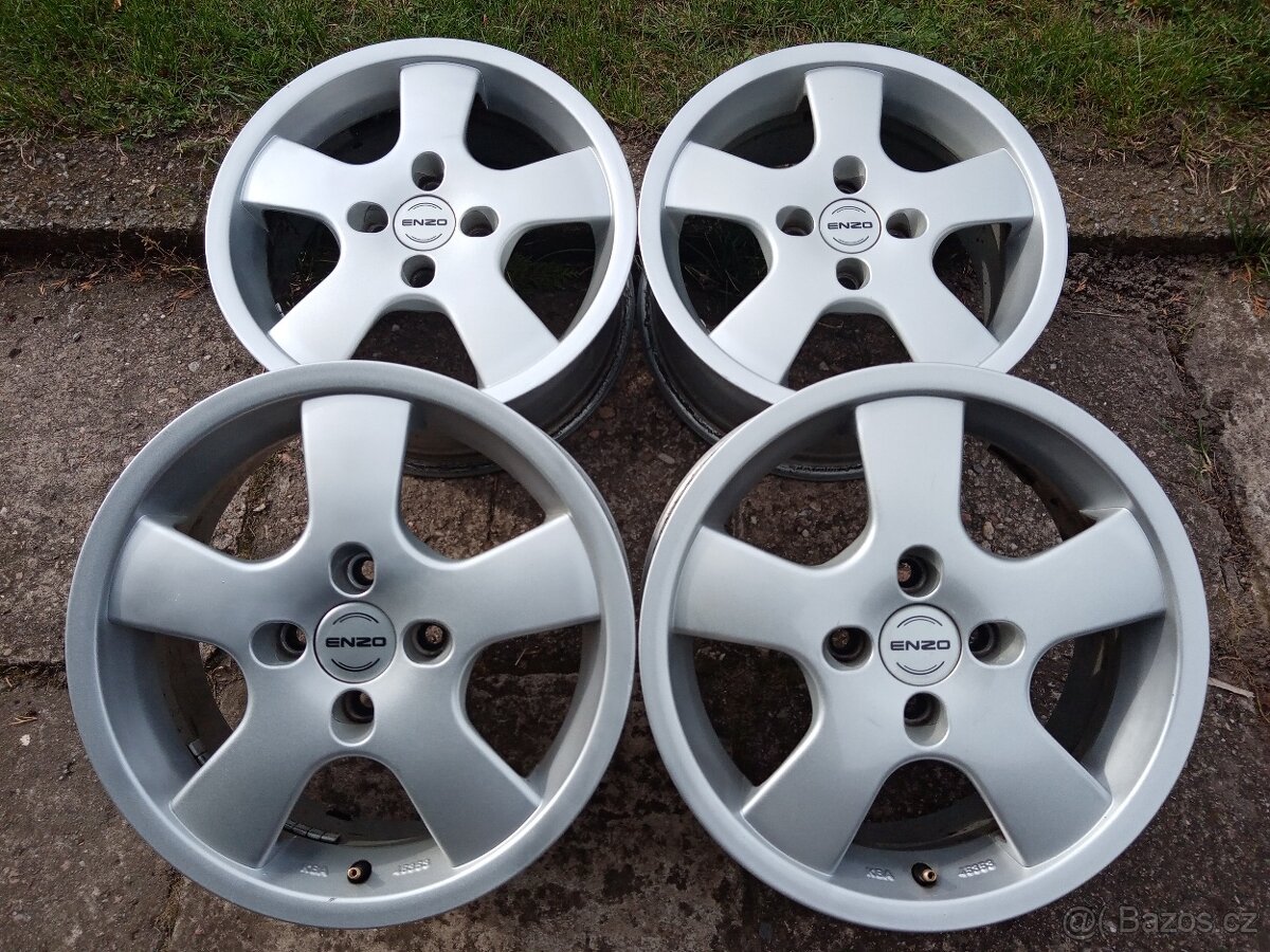 Alu kola ENZO 15ky 4x100 RENAULT DACIA FIAT OPEL - dobírka