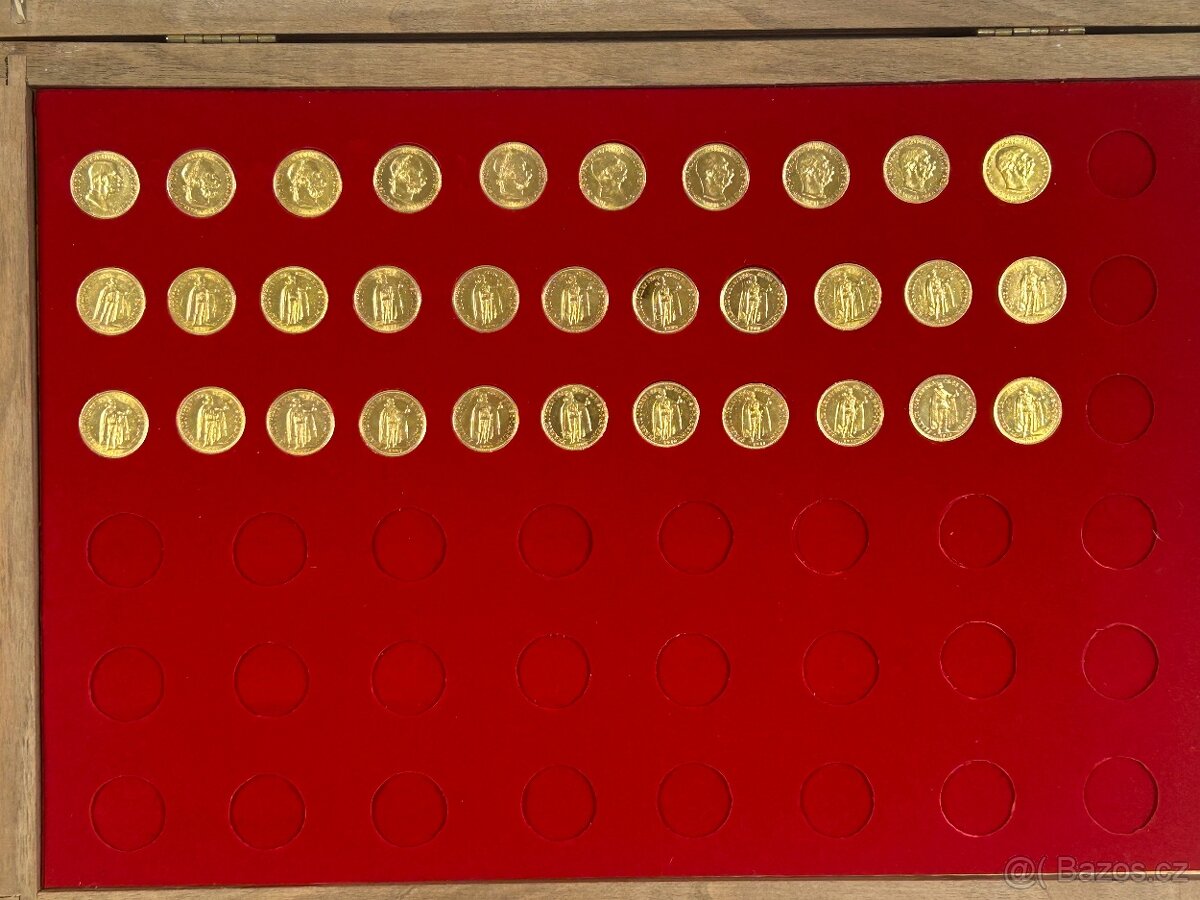 Predám zlaté mince -  10 korún Františka Jozefa I.