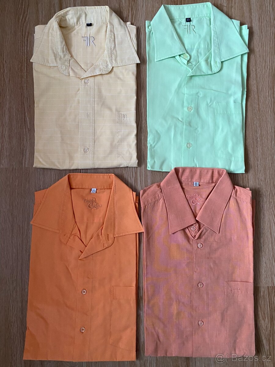 Pánské košile – Friends&Rebels – vel. 43/44