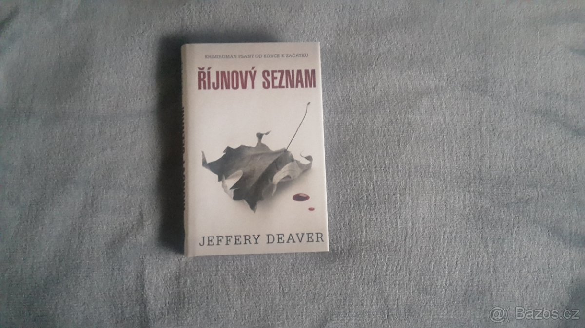 Kniha Říjnový seznam