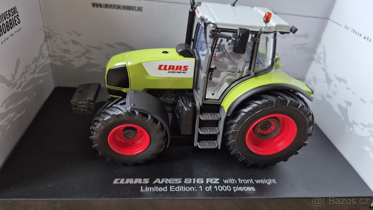 Model traktoru Claas ares 816rz 1:32