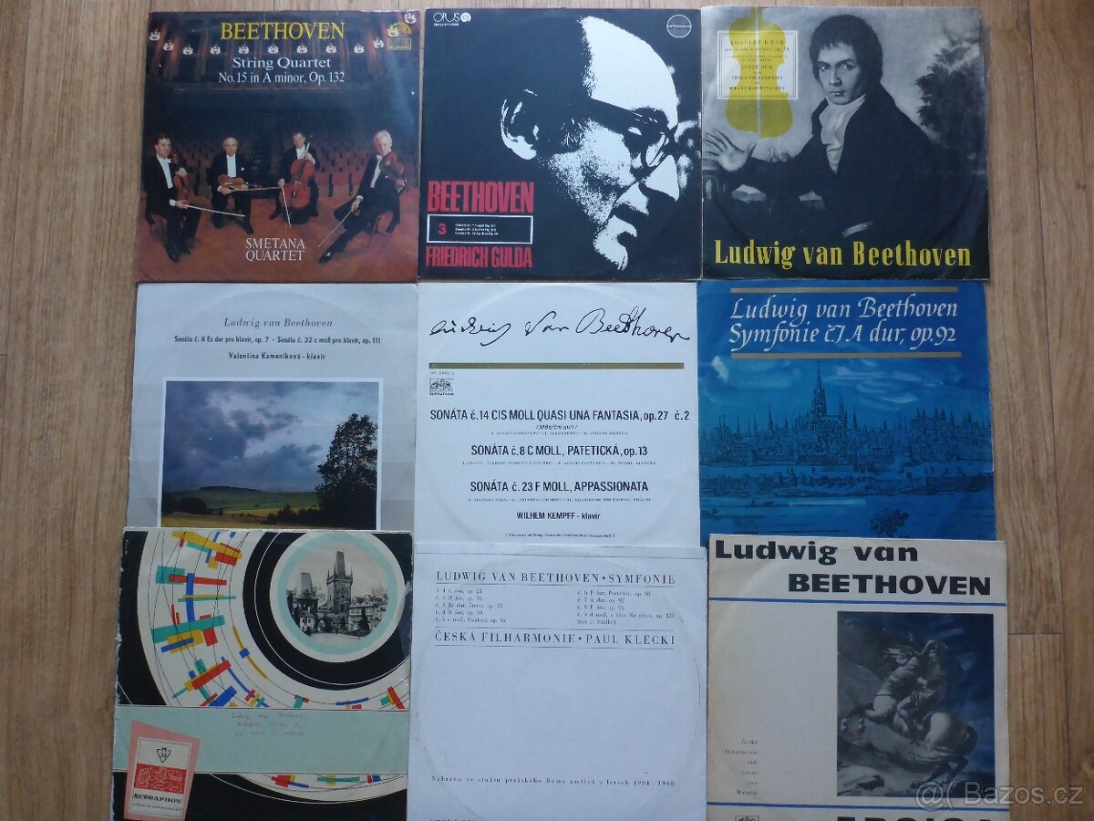 Ludwig Van Beethoven 9 LP