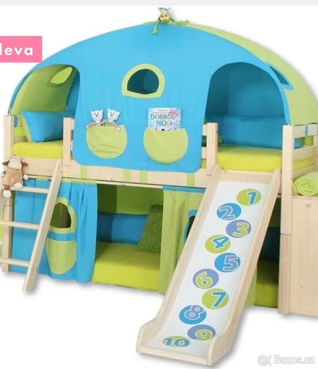 Dětská postel + schody