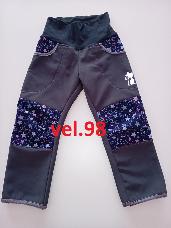 2060 - softshellové kalhoty vel.98