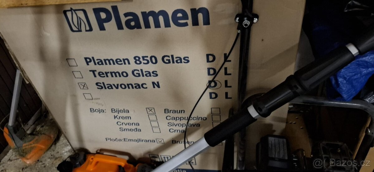 Prodám kamna Plamen, nová