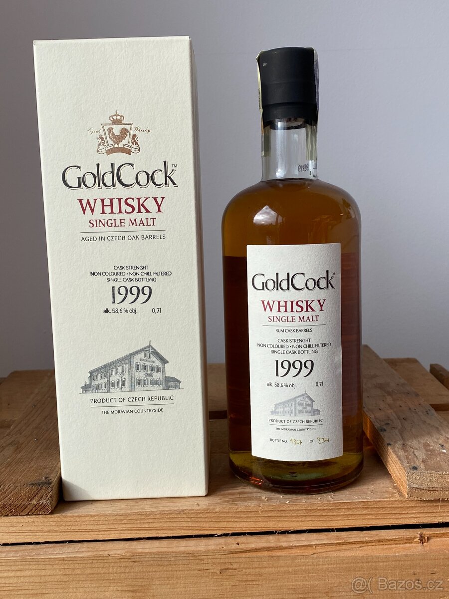 Gold Cock Rum Cask Finish 1999 0,7l 58,6%