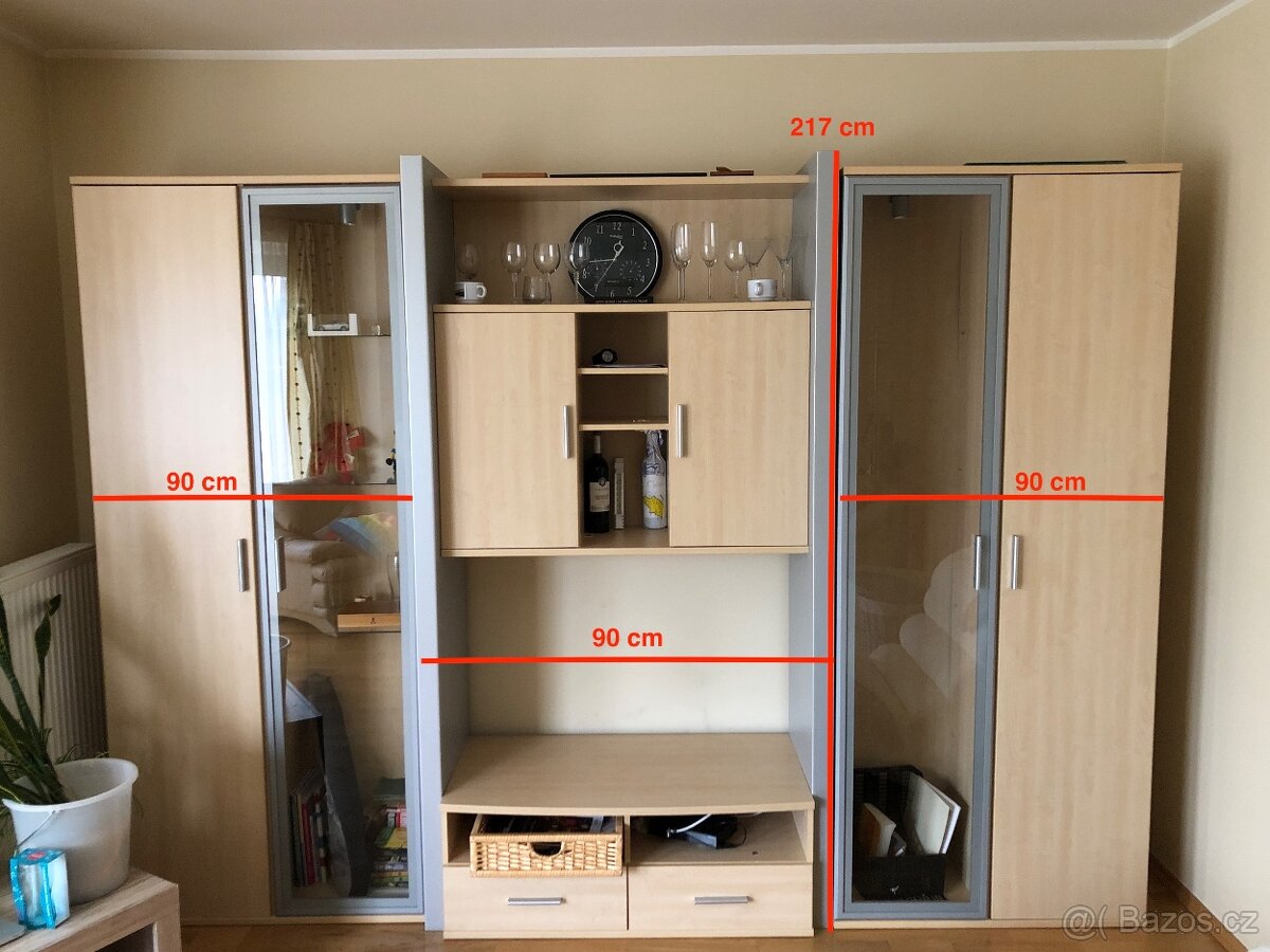 TV úložná sestava (obývací stěna)