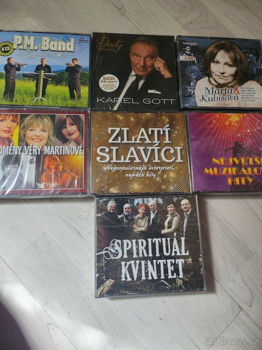 Gott, Kubišova, Martinová, zlatí slavíci, muzikalove hity, S