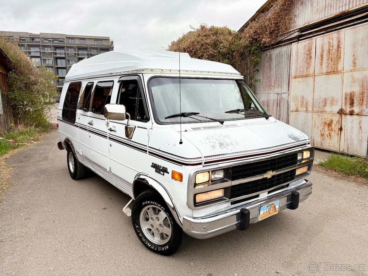 1992 Chevrolet G20 Rocky Ridge | 5.7 V8 | Platná testace