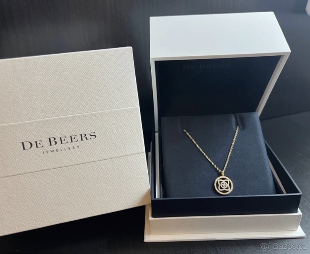 Náhrdelník De Beers - Enchanted lotus medal pendant