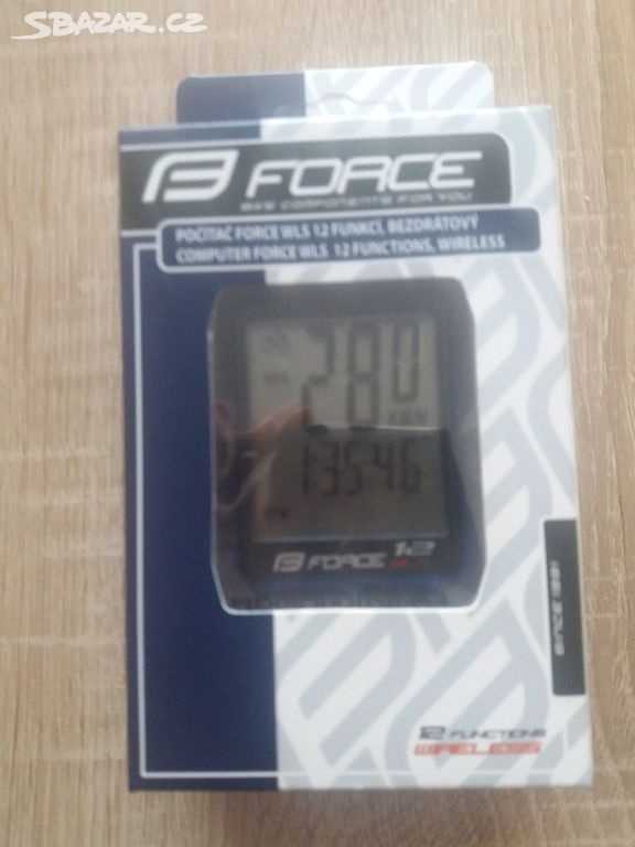 Nový digitálni počítač FORCE WLS na kolo.