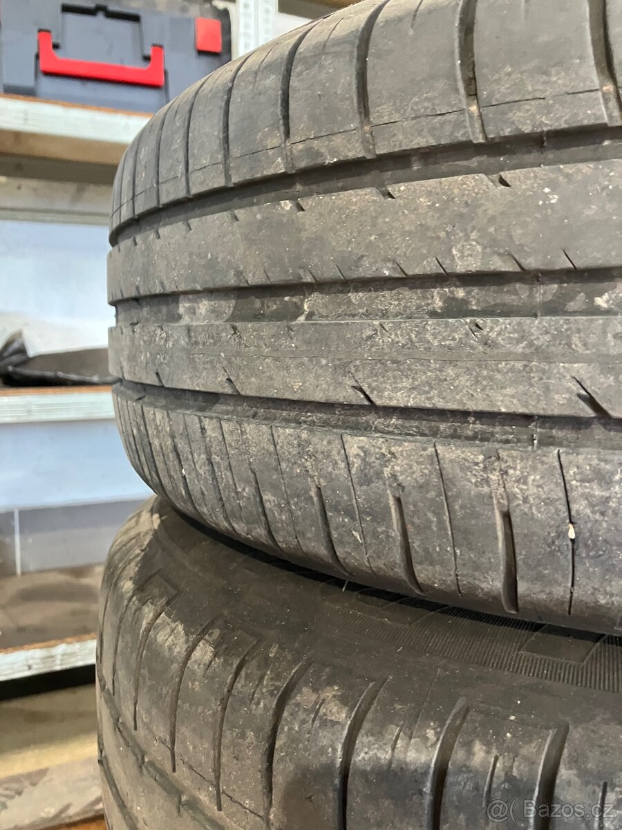 Golf 4 195/65 plecháče s letními pneu 5x100 ET38