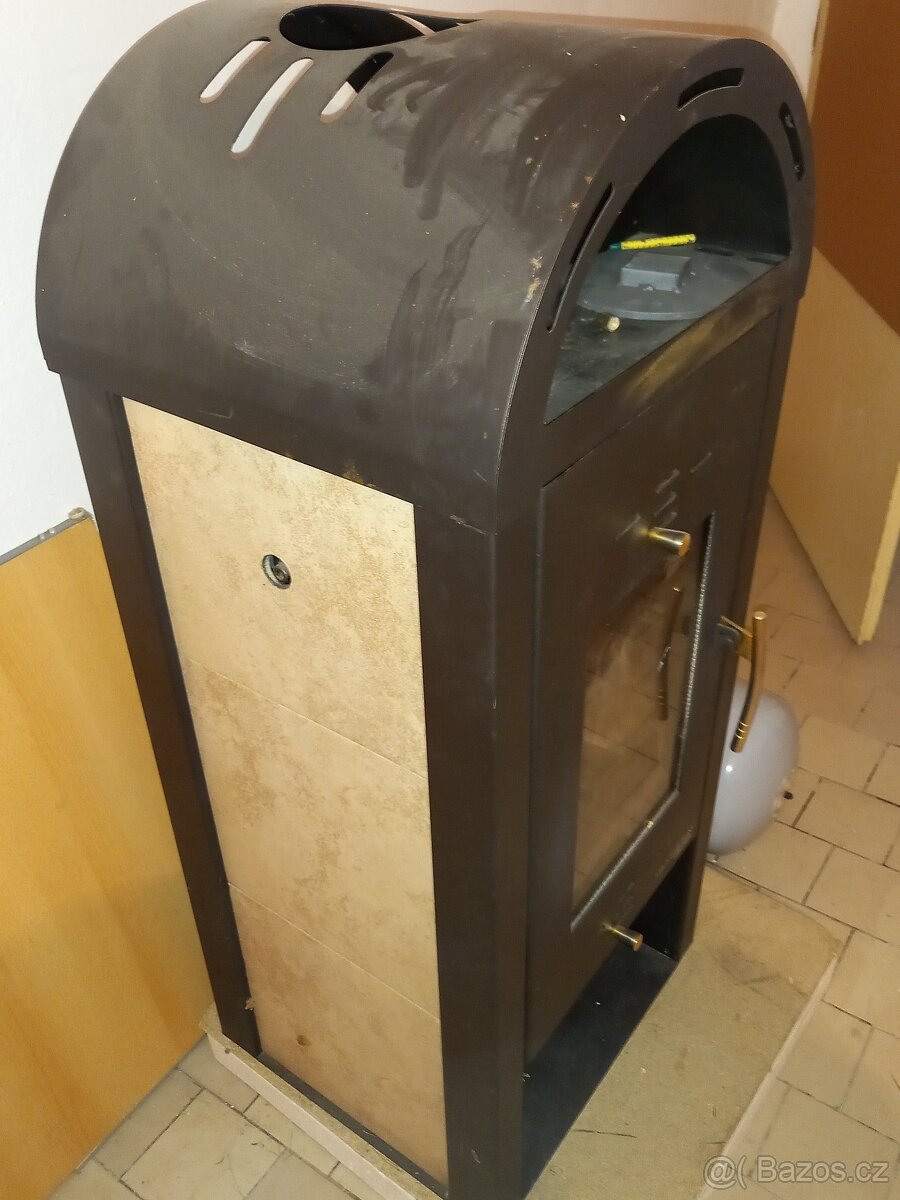 Krbová kamna s výměníkem