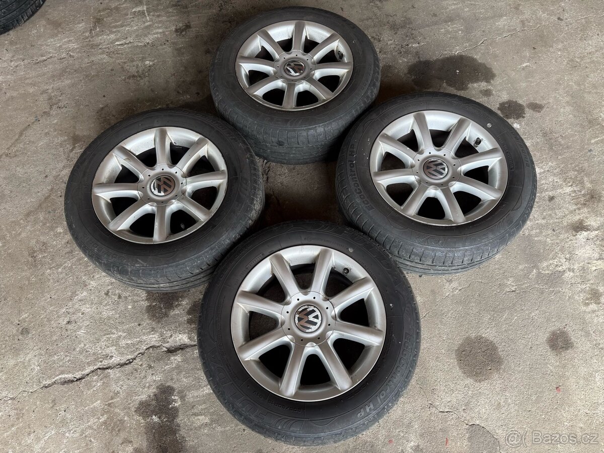 Originální alu kola VW 5x112 R15 - 205/60/15