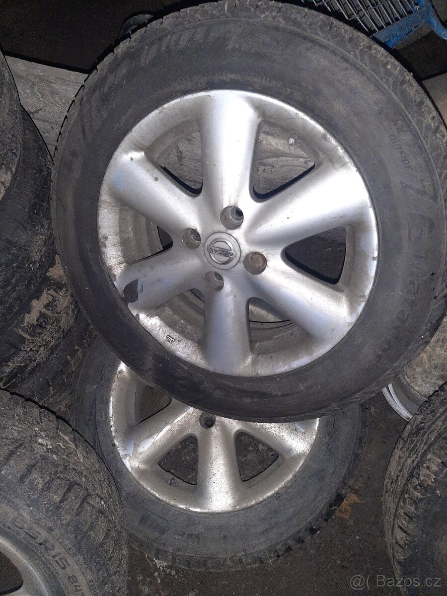 PRODAM ALU KOLA R15 NA NISSAN nebo vymen za 5x100