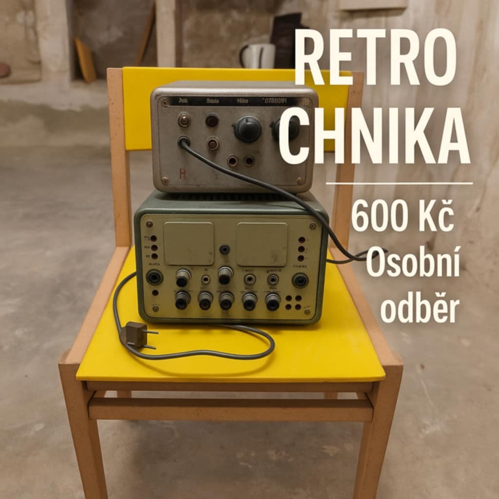 Staré laboratorní zdroje / měřicí přístroje – retro technika