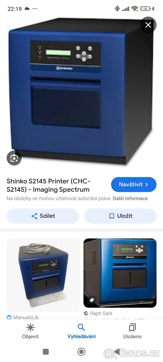 Profi FOTO tiskárna Shinko Sinfonia