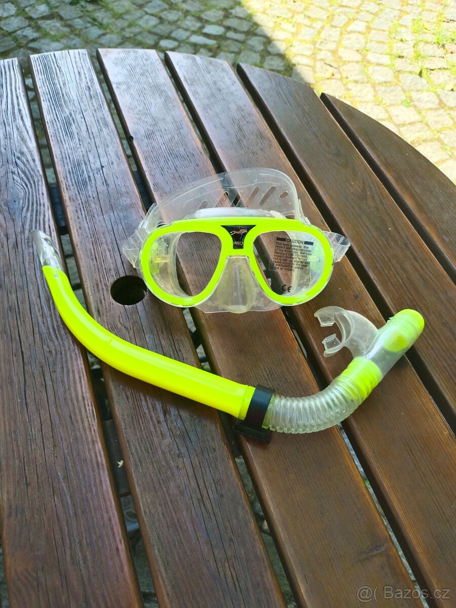Šnorchlování sada na potápění. Nová za 180 Kč.