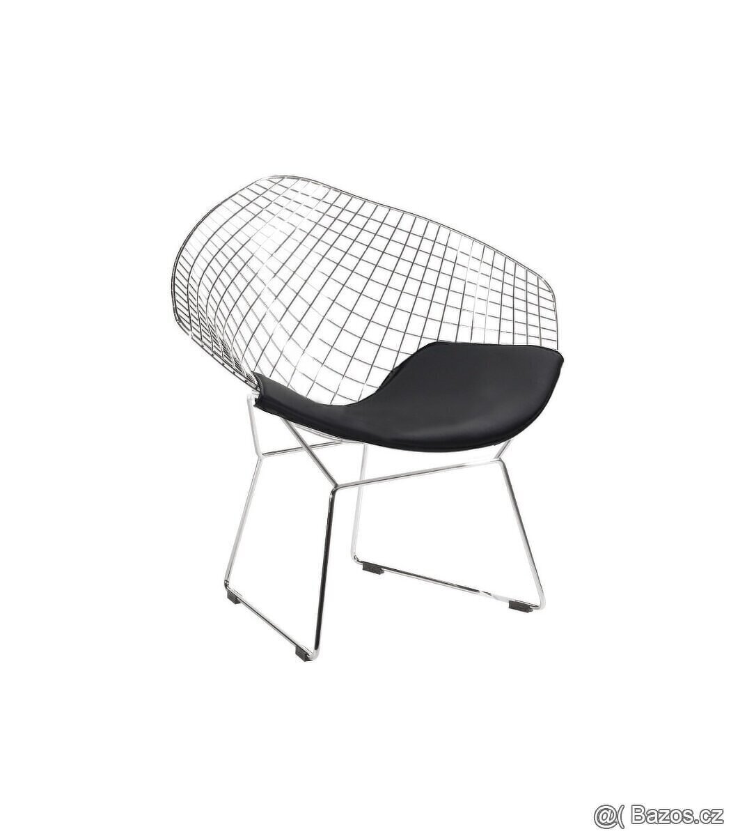 Prodám designové černé křeslo