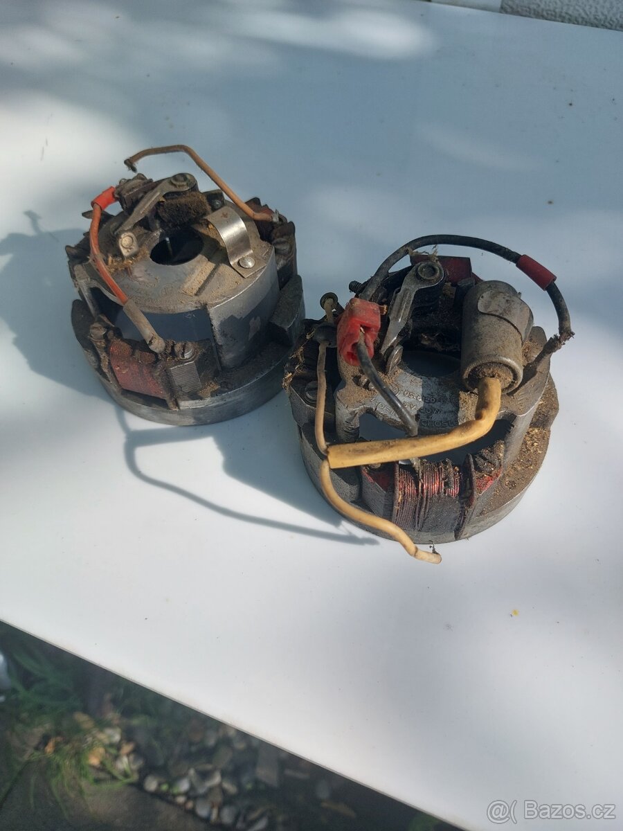 Stator zapalování Jawa pionýr 6V-30W,6V-20W