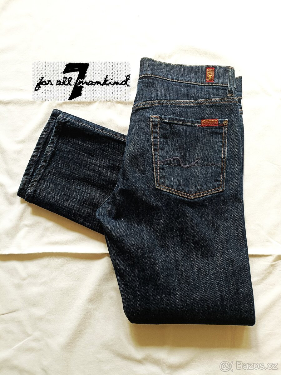 Prémiové džíny 7 For All Mankind - 34 x 32