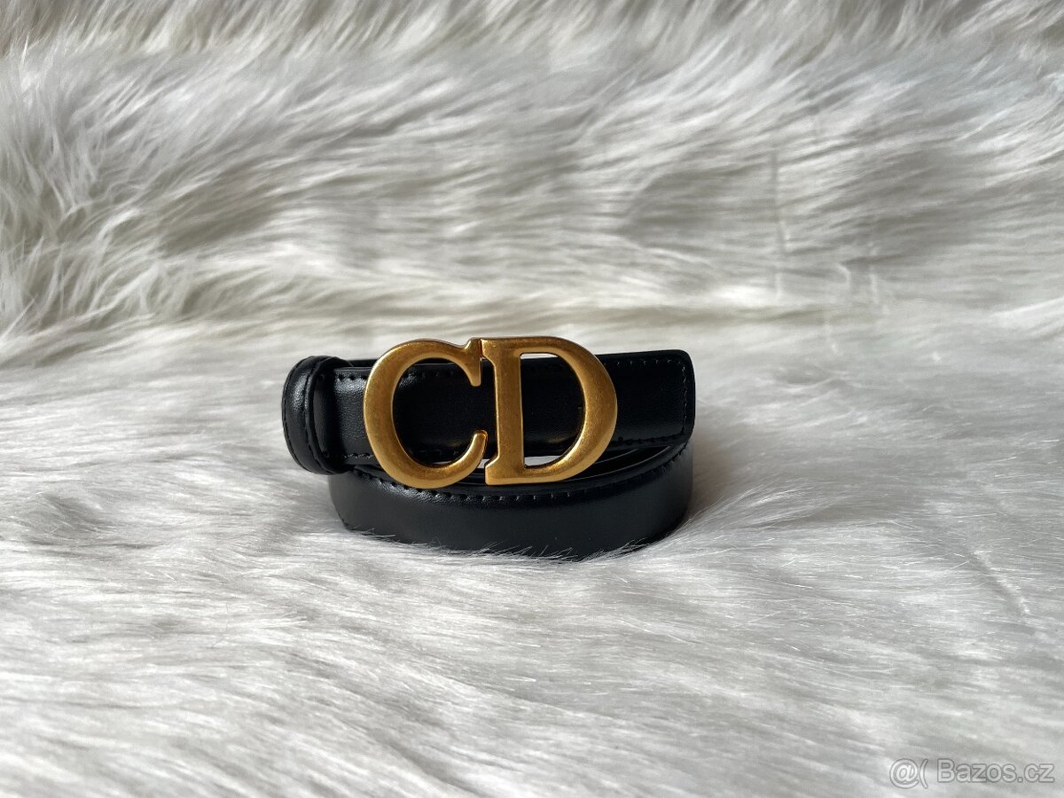 Christian Dior pásek - pracka 6x3,5cm