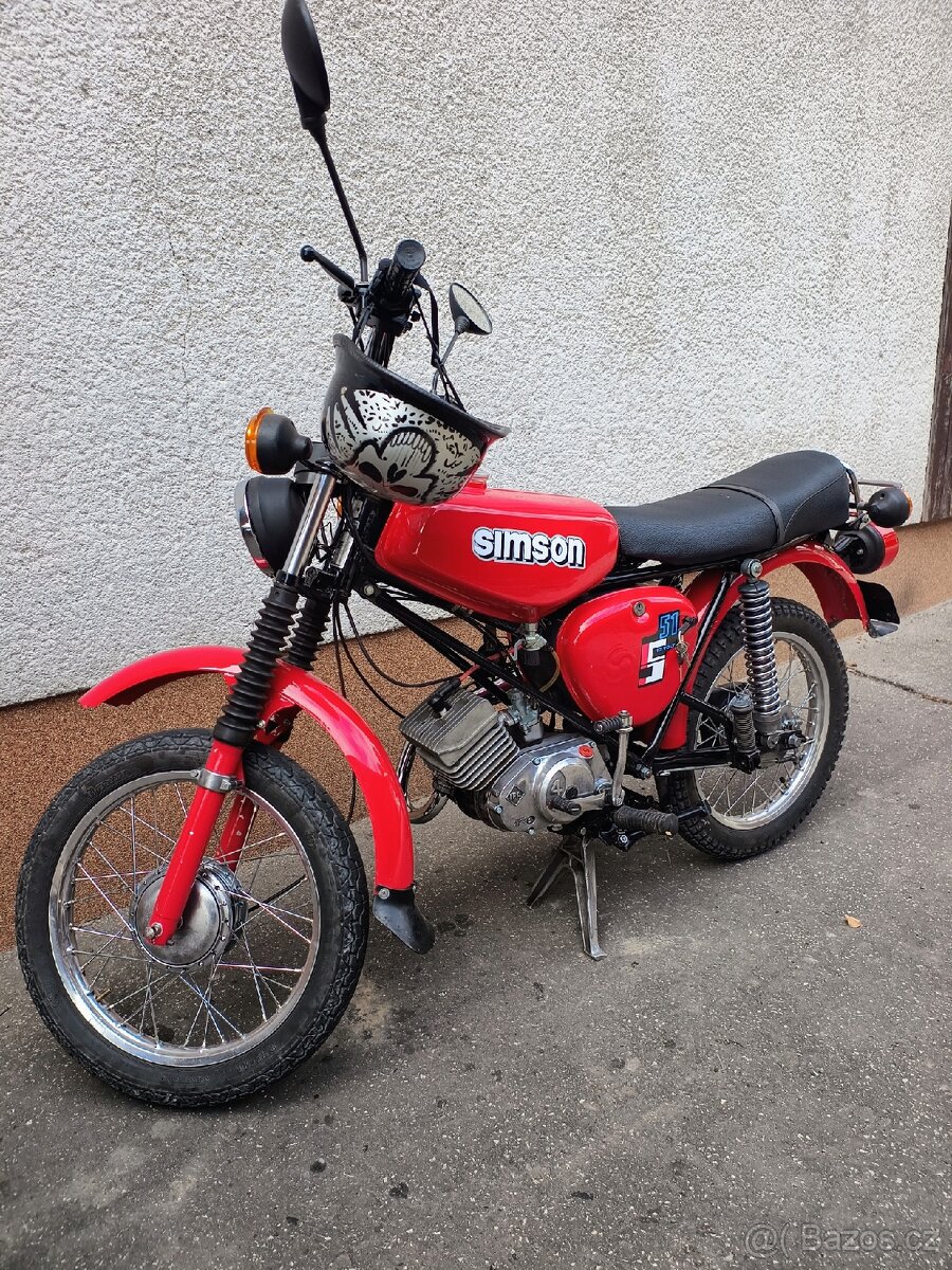 Simson S51 enduro