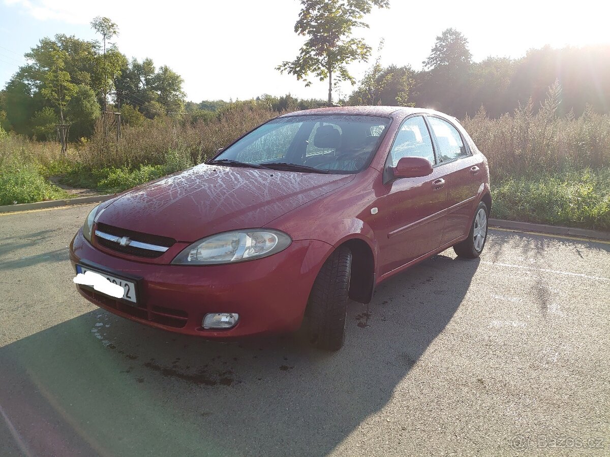 Chevrolet lacetti - 1. majitel, ČR, 74500km