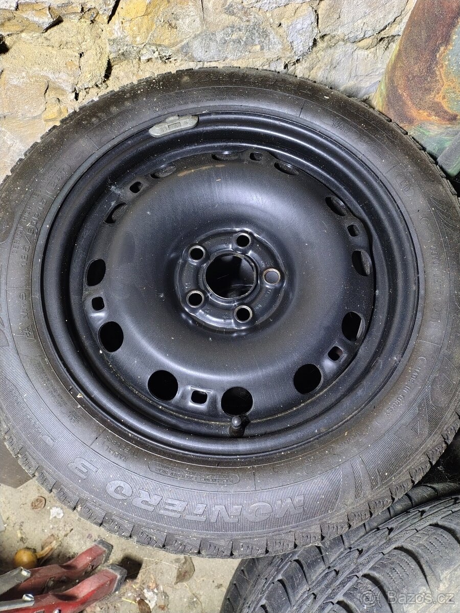 Prodám plechové disky 5x100 r15